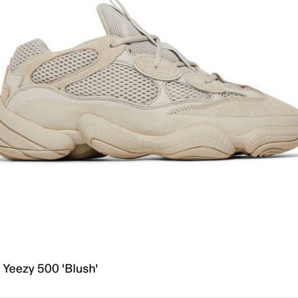 Authentic Yeezy 500 Blush Shoes Size 13